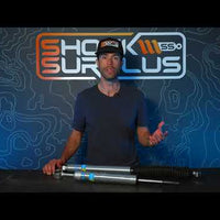 Bilstein 5100 Monotube Shocks Front Pair for 1999-2016 Ford F350 Super Duty RWD w/4" lift Stock Radius Arm